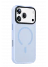 Mey İthalat®   iPhone 18 Pro Megane Magsafe Kapak - Sierra Blue