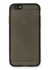 Mey İthalat®   iPhone 6 Kılıf Montreal Silikon Kapak - Siyah