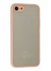 Mey İthalat®   iPhone 7 Kılıf Montreal Silikon Kapak - Pembe
