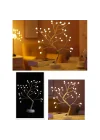 Mey İthalat® Işıklı Ağaç İnci Led Dekoratif Masa Üstü Led Işık