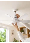 Mey İthalat® Işıklı Tavan Vantilatörü