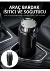 Mey İthalat® Isıtma Soğutma Özellikli Araç Bardaklığı Çakmak Girişli Akıllı Yeni Nesil