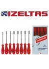 Mey İthalat® İzeltaş Lokma Uçlu Tornavida Takımı 8 Parça