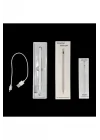 Mey İthalat®  K2260 IOS ve Android Uyumlu Universal Dokunmatik Stylus Kalem - Beyaz