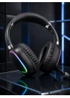 Mey İthalat® Kablosuz Bluetooth 5.0 Kulaklık RGB Işıklı Tasarım