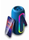 Mey İthalat® Kablosuz Bluetooth Hoparlör Taşınabilir Çoklu Bağlantılı Özelliği