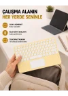 Mey İthalat® Kablosuz Bluetooth Klavye – Slim Taşınabilir Tasarım