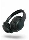 Mey İthalat® Kablosuz Bluetooth Kulaklık Kulak Üstü Mikrofonlu 5.0 Bluetooth ANC Özelliği