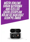 Mey İthalat® Kablosuz Bluetooth Kulaklık Pro Yeni Nesil Dokunmatik Kontrol Yeni Nesil