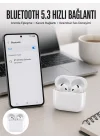 Mey İthalat® Kablosuz Bluetooth Kulaklık TWS ANC Özelliği Yüksek Ses Kaliteli Yeni Nesil