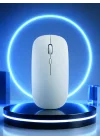 Mey İthalat® Kablosuz Bluetooth  Mouse Sessiz Tıklama Ergonomik Wireless Fare
