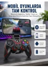 Mey İthalat® Kablosuz Oyun Kolu Bluetooth Joystick Gamepad Android Uyumlu