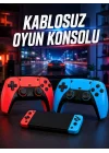 Mey İthalat® Kablosuz Oyun Konsolu HDMI Çıkışlı Çift Kontrolcülü Retro Oyun Seti