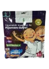 Mey İthalat® Kalem Hediyeli Boyanabilir Pijama 5-6 Yaş