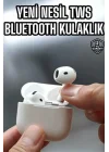 Mey İthalat® Kaliteli Ucuz İOS ve Android Uyumlu TWS Bluetooth Kulaklık ANC Özelliği Yeni Nesil