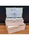 Mey İthalat® Kare Hediyelik 3Lü Kutu Set