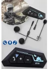 Mey İthalat® Kask Kulaklık Bluetooth Motosiklet Kulaklık Intercom Su Geçirmez