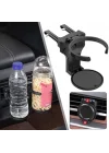 Mey İthalat® Katlanabilir Araba Bardak Şişe Tutucu