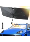Mey İthalat® Katlanabilir Araba Ön Cam Güneşliği Şemsiye