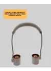 Mey İthalat® Katlanabilir Asılabilir Mini Fan USB Şarjlı 3 Kademeli Sessiz