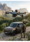 Mey İthalat® Katlanabilir Çift Kameralı Drone Uzaktan Kumandalı Hava Aracı