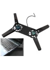 Mey İthalat® Katlanabilir Laptop Soğutucu 2 fanlı