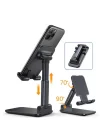 Mey İthalat® Katlanabilir Masaüstü Telefon Tutucu Stand CM-449