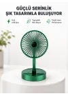 Mey İthalat® Katlanabilir Mini Fan – 3 Kademeli Soğutma, Şarjlı