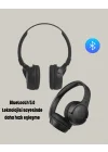 Mey İthalat® Katlanabilir USB-C Şarjlı Bluetooth Kulaklık