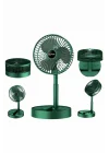 Mey İthalat® Katlanabilir Usb Şarjlı Masaüstü Soğutucu Mini Fan Telefon Tutucu