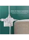 Mey İthalat® KATLANIR PRİZ  3 GÖZLÜ