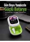 Mey İthalat® Kayar Kapak Tasarımlı Dokunmatik Ekranlı Kablosuz Bluetooth Kulaklık