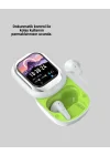 Mey İthalat® Kayar Kapak Tasarımlı Dokunmatik Ekranlı Kablosuz Bluetooth Kulaklık