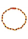 Mey İthalat®   Kehribar Bebek Kolyesi 587 Multicolor