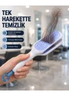 Mey İthalat® Kendi Kendini Temizleyen Saç Tarağı – Anti-Statik, Silikon Uçlu, ABS Malzeme, 22x4 cm