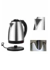 Mey İthalat® Kettle Su Isıtıcı C F Priz Uyumlu 220 - 240 V Paslanmaz Çelik Kablolu