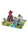 Mey İthalat® Kids Dinozor Oyun Seti 3D Puzzle