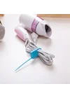 Mey İthalat® Kilit Şeklinde Silikon Kablo ve Poşet Bağlama Aparatı (3lü Set)