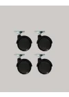 Mey İthalat® Kilitsiz 4 cm Tekerlek Ayak 4’lü Set Sessiz ve Dayanıklı