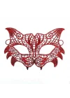 Mey İthalat®  Kırmızı Dantel Masquerade Maskesi 8 No