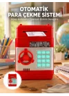 Mey İthalat® Kırmızı Şifreli ATM Kasa Para Yutan Kumbara