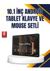 Mey İthalat® Klavye Kalem Mouse Dahil Android Tablet Uzun Pil Ömürlü