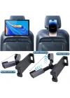 Mey İthalat® Koltuk Arkası Ayarlanabilir Tablet Telefon Tutucu