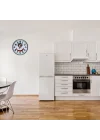 Mey İthalat® Krem 36 Cm Mutfak Dekoratif Duvar Saati