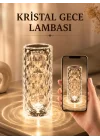 Mey İthalat® Kristal Dokunmatik Ve Kumandalı Masa Ve Gece lambasI