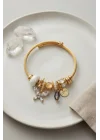 Mey İthalat® Kristal Kelebek Model Charmlı Bileklik