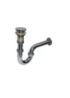 Mey İthalat® Krom Lavabo Sifonu Stoplu Pop-Up 32 mm