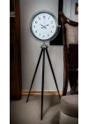 Mey İthalat® Krom Standart Tripod Ayaklı Saat