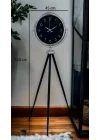 Mey İthalat® Krom Zarif Tripod Ayaklı Saat
