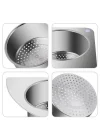 Mey İthalat® Kuğu Tasarımlı Paslanmaz Lavabo Drenaj Sepeti